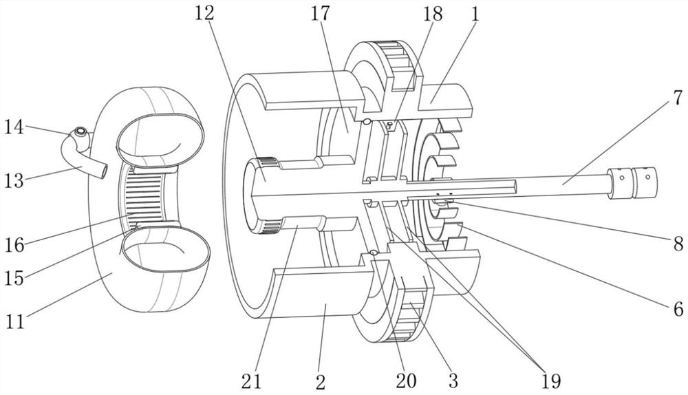 Anti-sticking device for electromechanical actuator and sticking fault judgment method