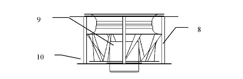 Vertical laminar flow system of microenvironment