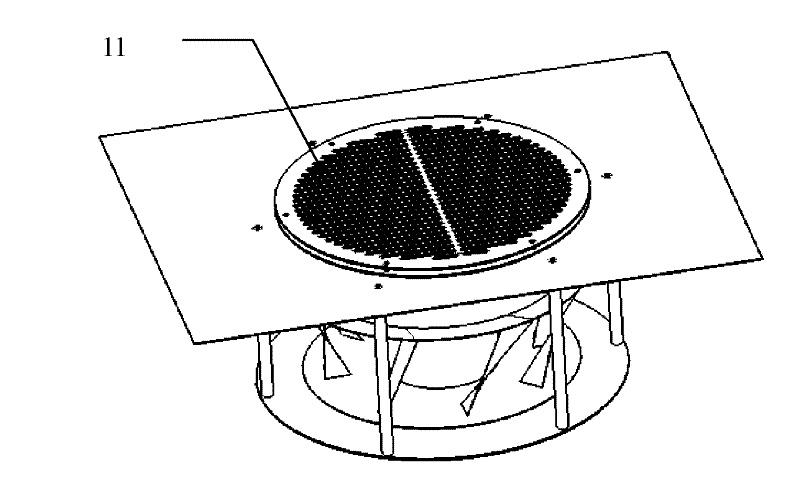 Vertical laminar flow system of microenvironment