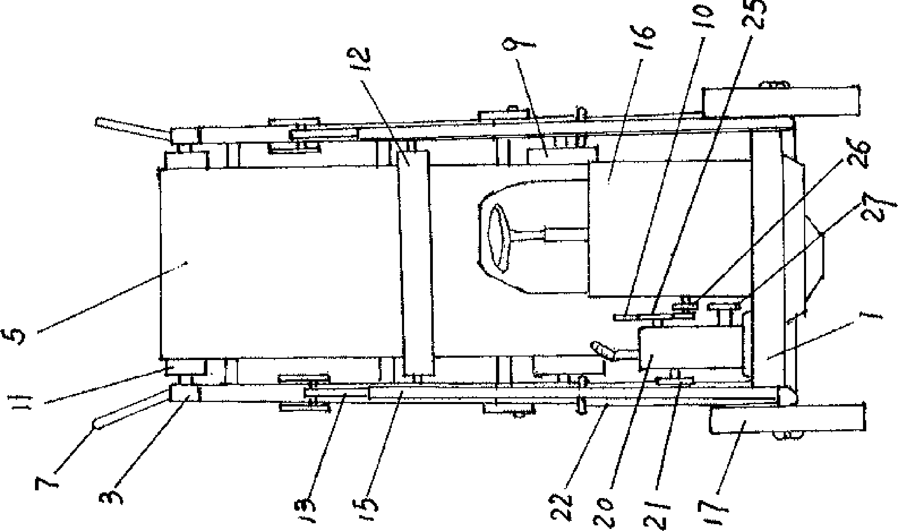 Vehicle-mounted adhesive tape conveyor