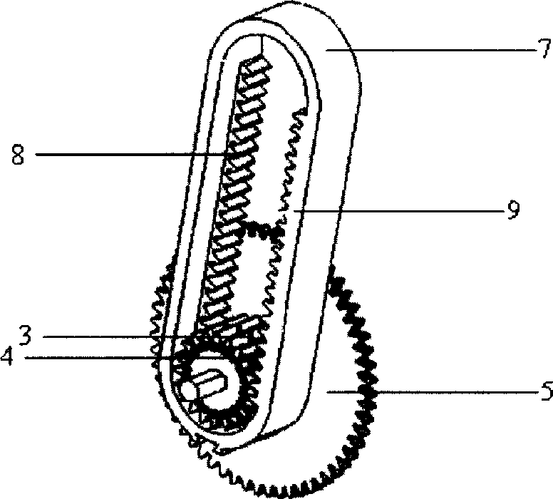 Two-way work doing driving mechanism and portable self-aid generating and lighting device