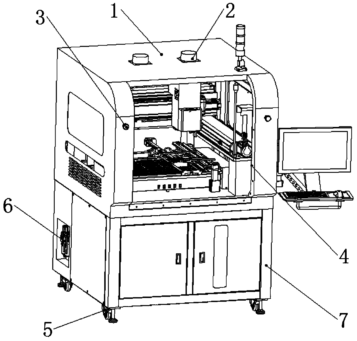 Full-automatic non-contact type detinning equipment