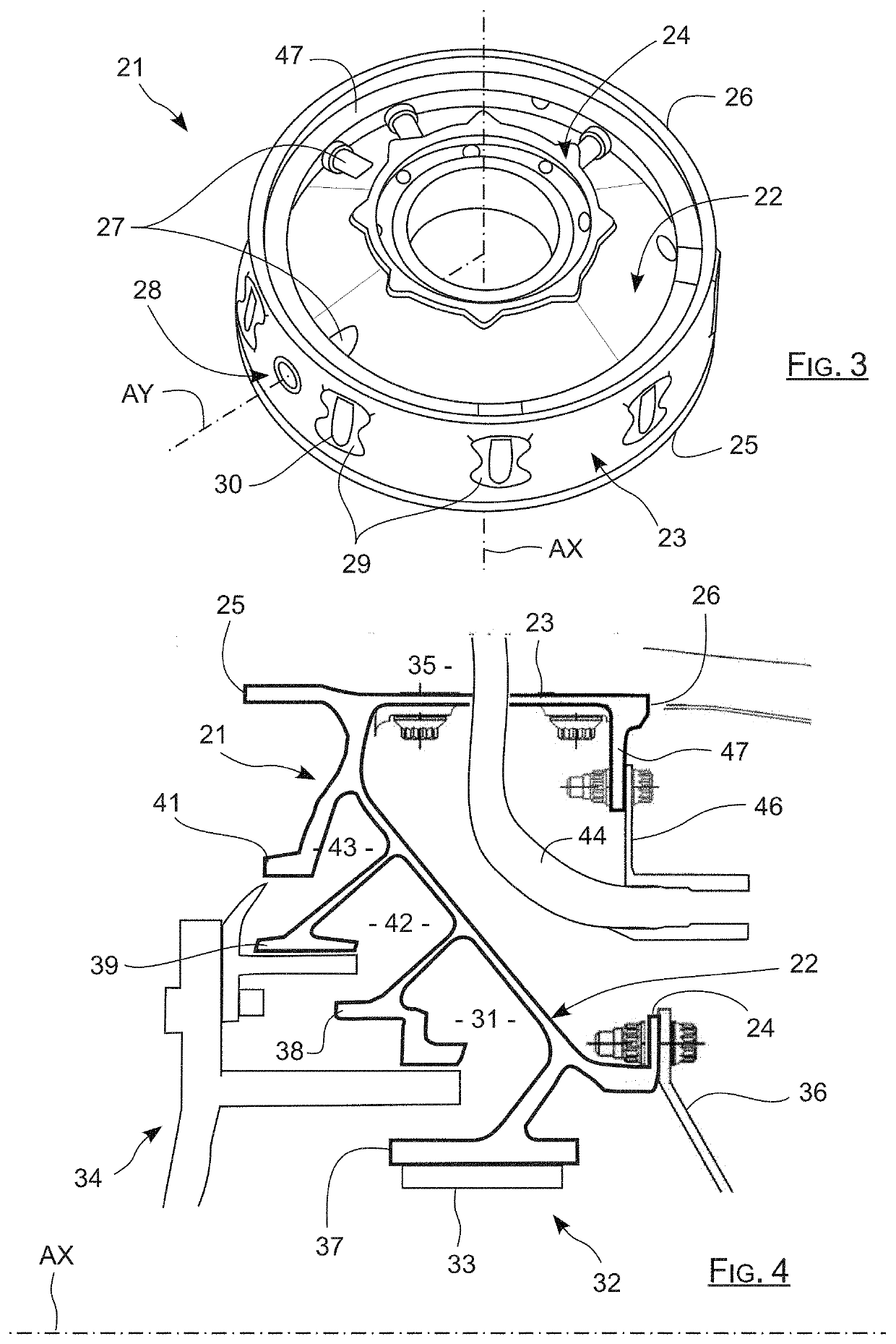 Optimisation of supports for the additive manufacturing of a component