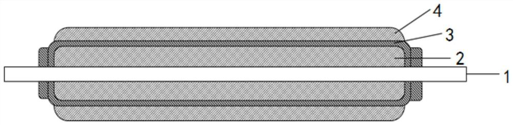 Pole piece and application thereof, and low temperature rise safety lithium ion battery containing the pole piece