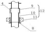 A molten salt storage tank heat exchange system