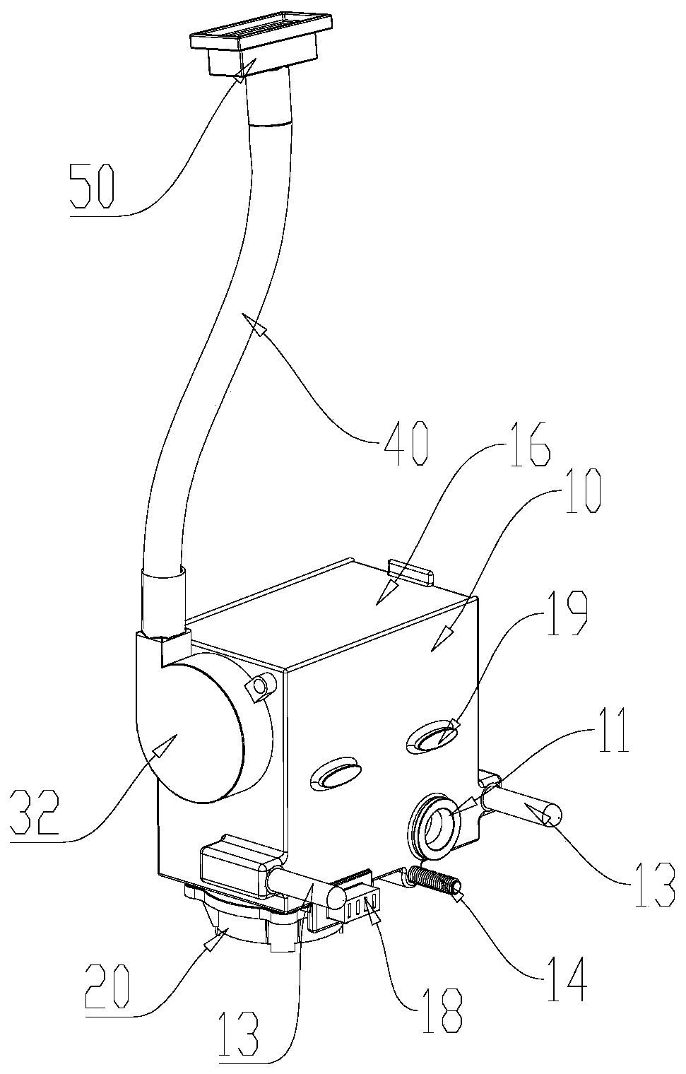 Condensate water treatment device and air conditioner including the same