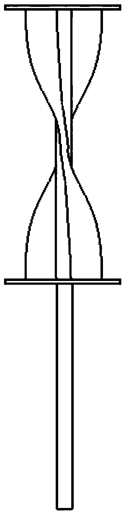 Multi-energy complementary offshore energy integrated power generation system