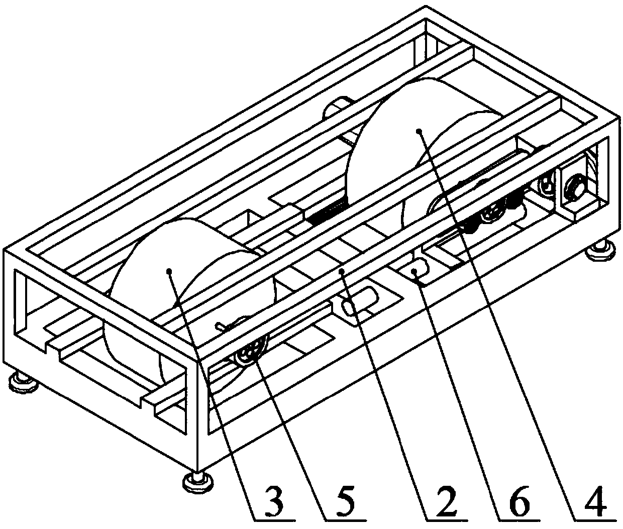 Synchronous power device applied to electric bicycle performance test platform