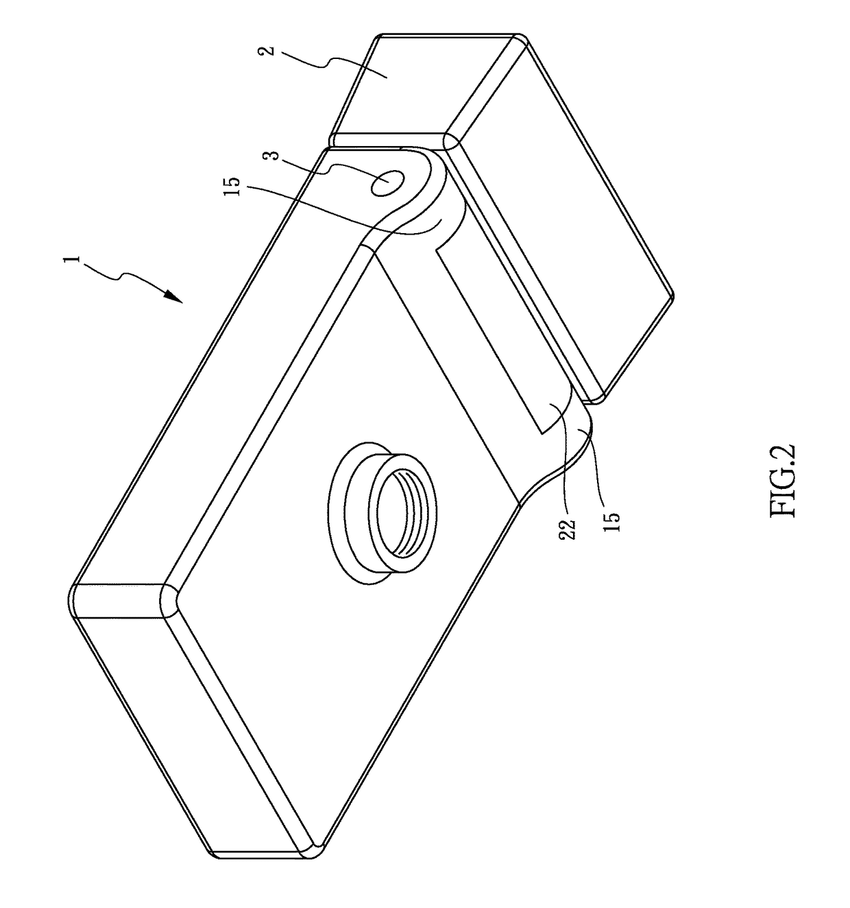 Assembly of a light and a watch of a bicycle capable for adjusting angle