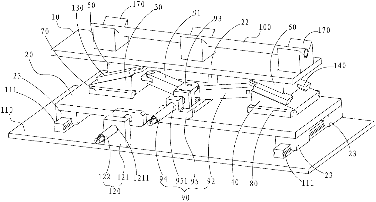 An adjustable position loading device