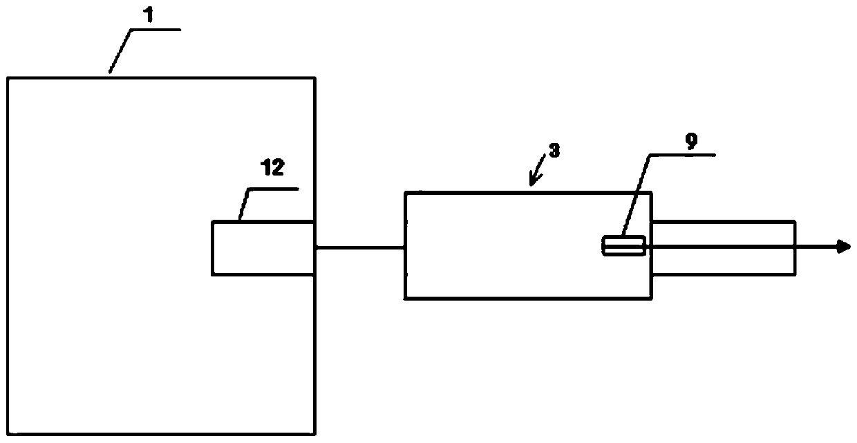 A passively Q-switched laser and laser generation method thereof