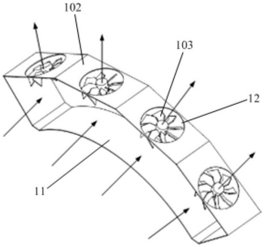 Heat dissipation structure of computed tomography (CT) device