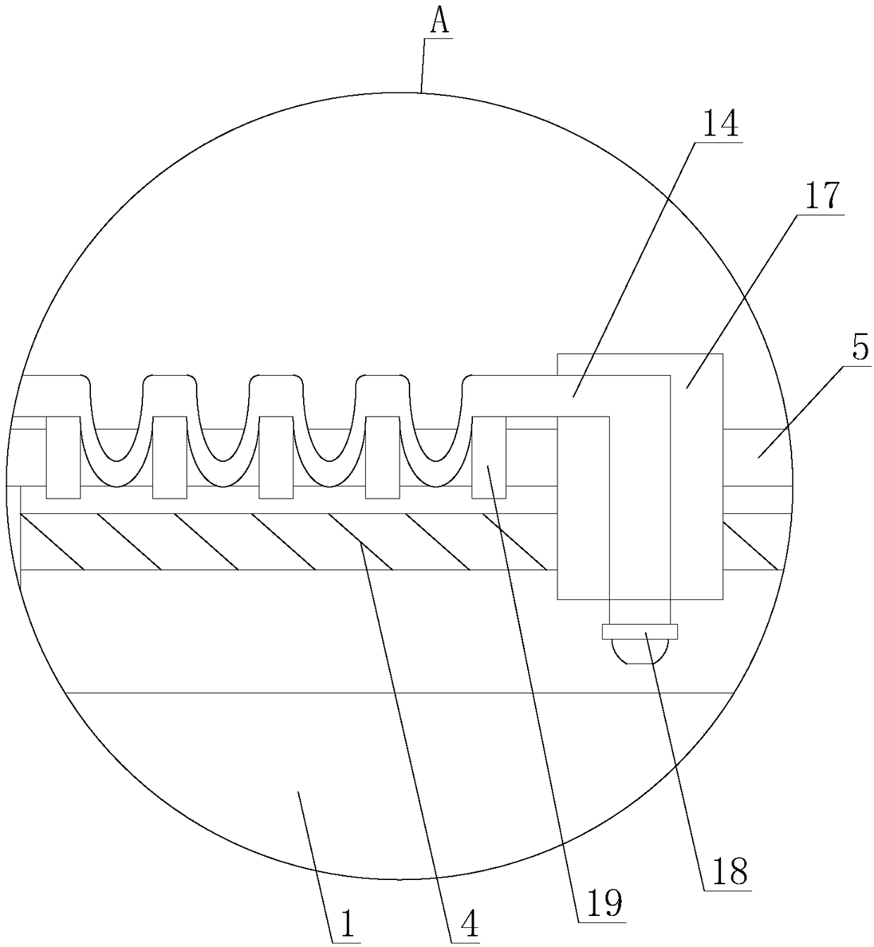 Communication base station with water leakage prevention function