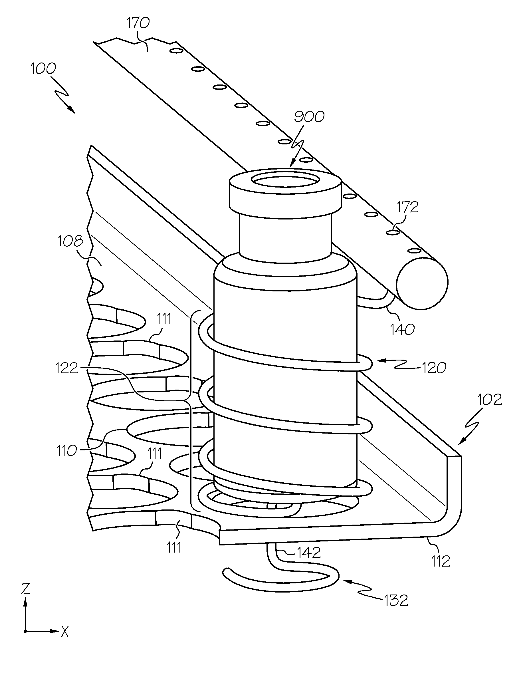 Magazine apparatuses for holding glassware during processing