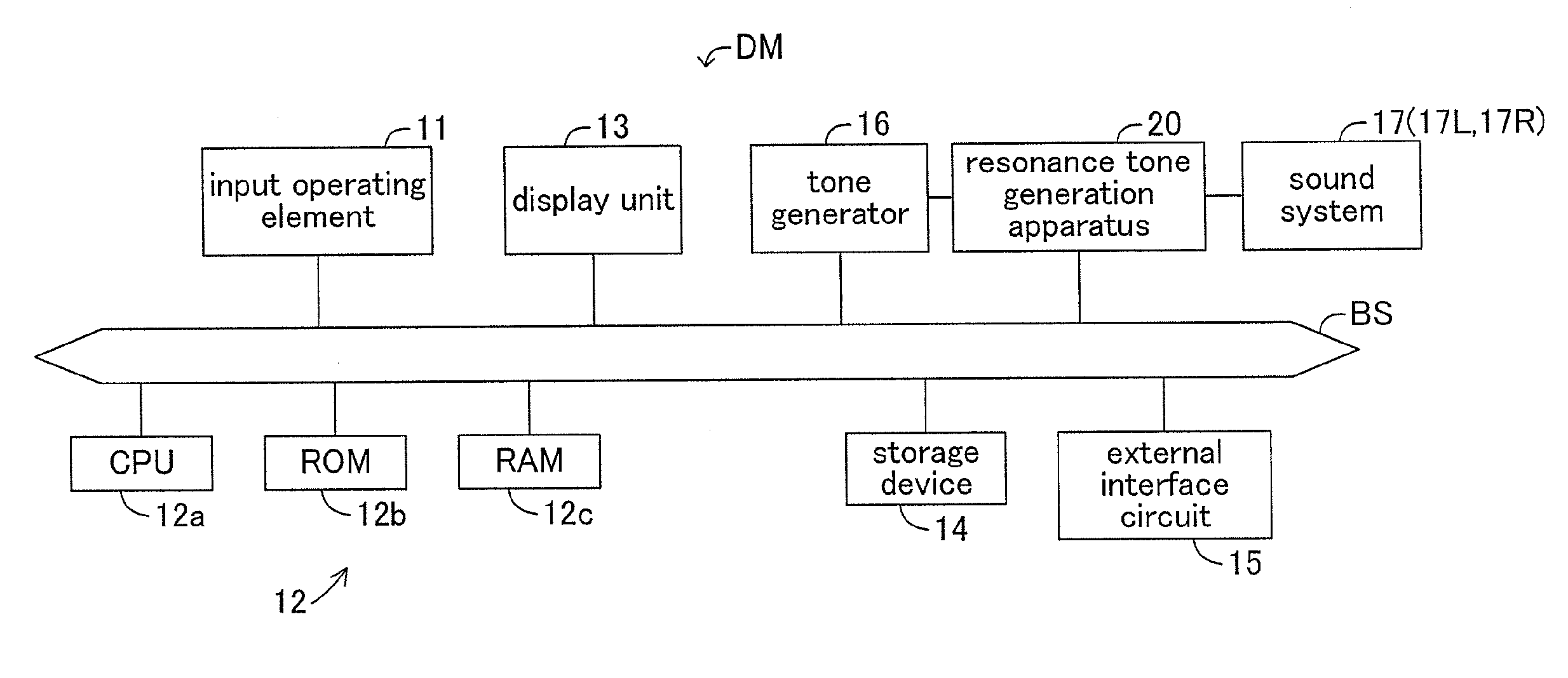 Resonance tone generation apparatus and resonance tone generation program