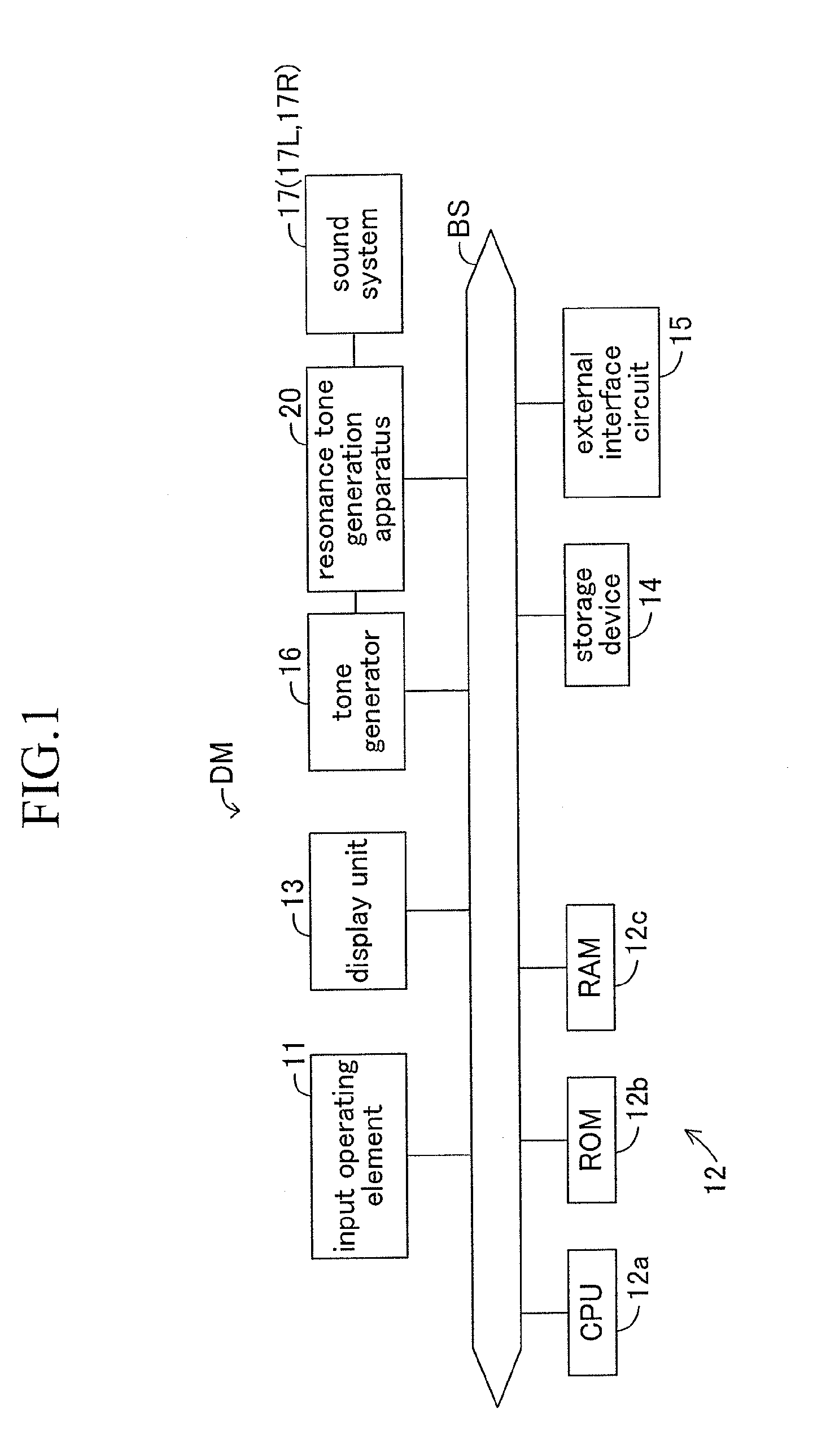 Resonance tone generation apparatus and resonance tone generation program