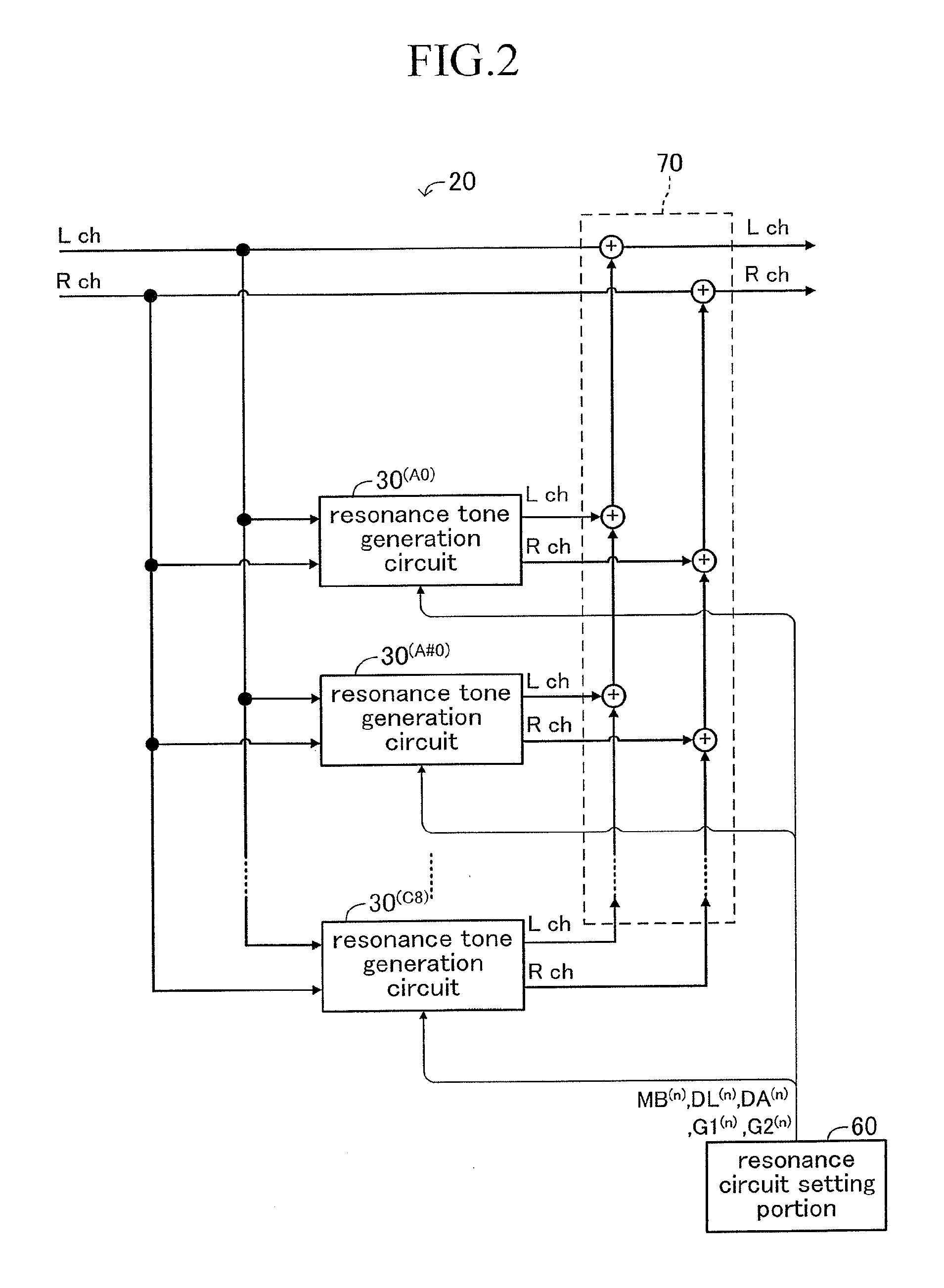 Resonance tone generation apparatus and resonance tone generation program