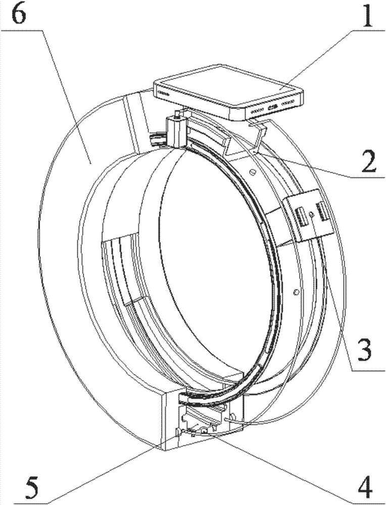 Three-dimensional vein identification device applied to wearable device