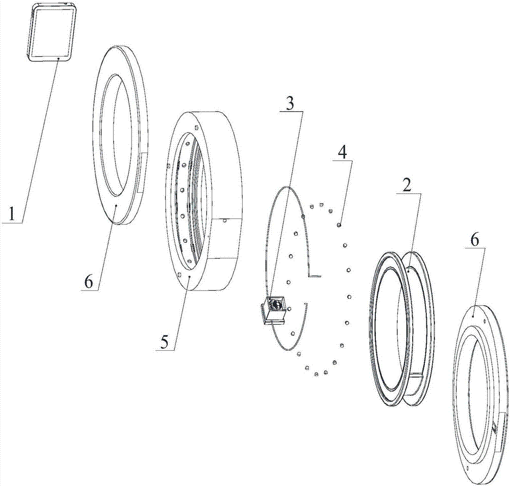 Three-dimensional vein identification device applied to wearable device