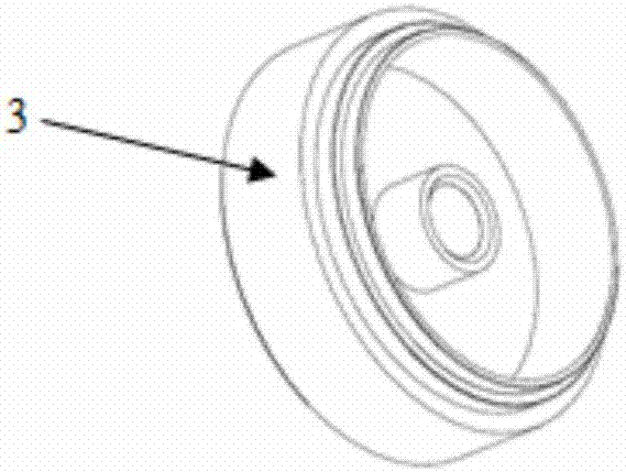 Self-centering press fitting device applied to long-span double-interference structures