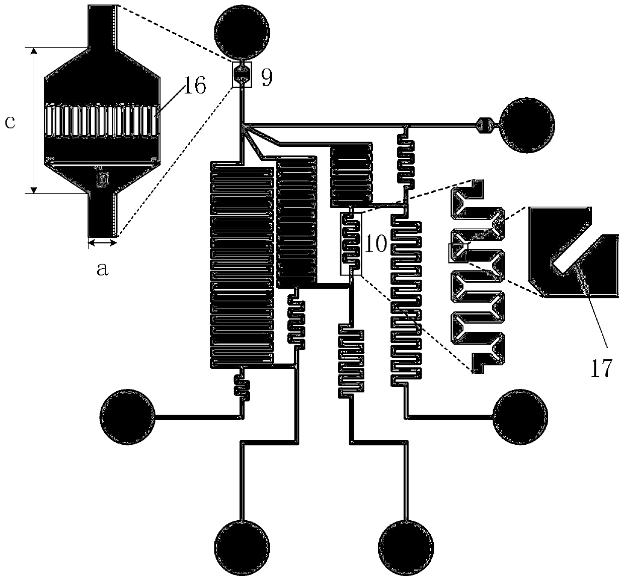 Scalable multiple-proportion dilution microfluidic chip as well as preparation method and dilution method of microfluidic chip