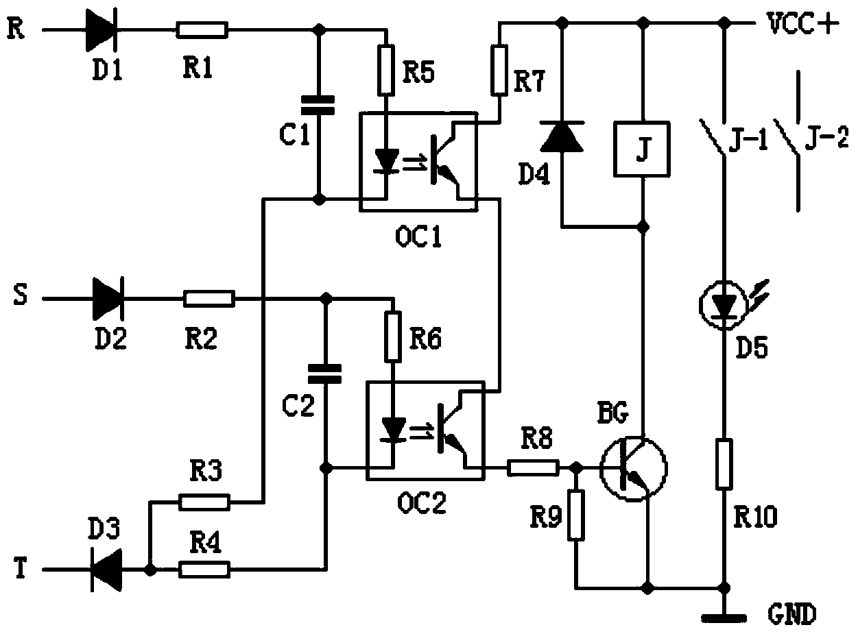 Novel elevator power supply control device