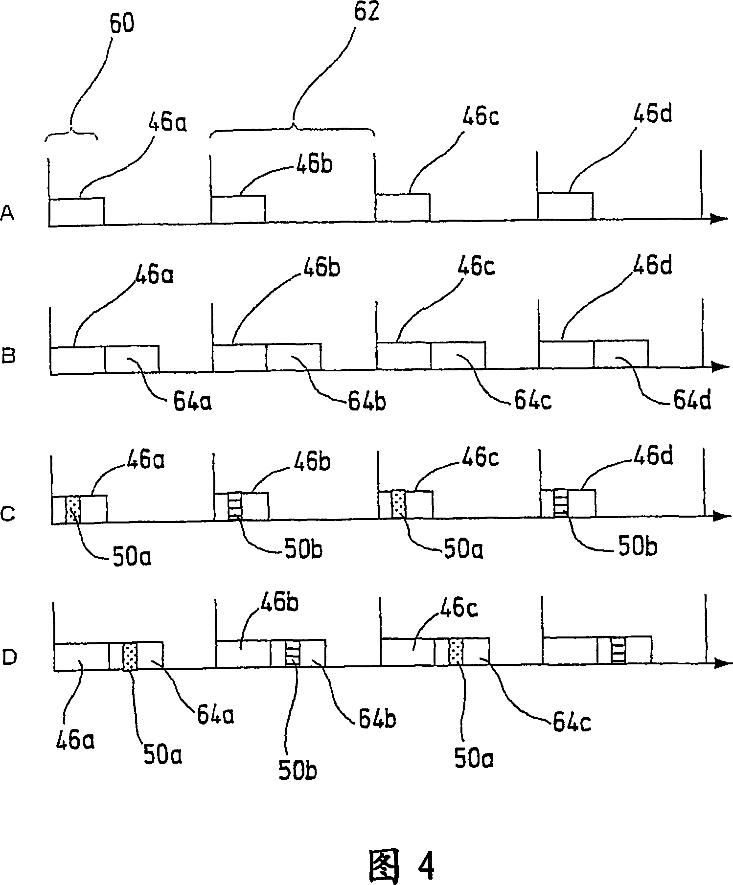 Control system having a plurality of spatially distributed stations, and method for transmitting data in such a control system