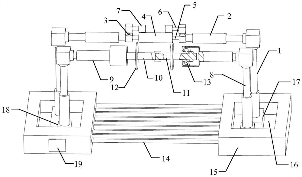 Clamping device for electrical contact of isolating switch