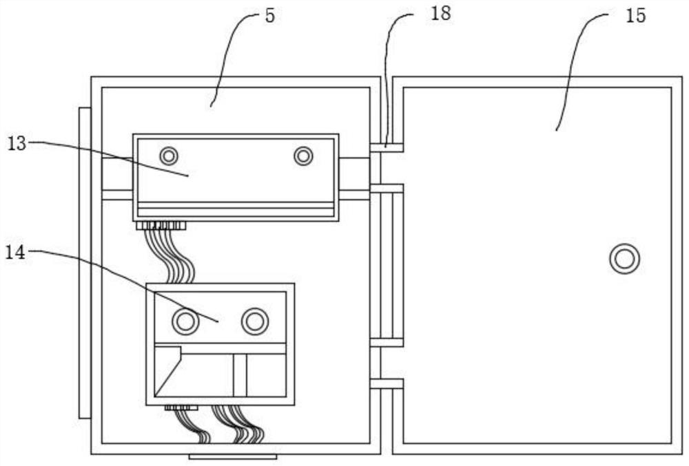 Energy-saving asphalt stirring device for highway construction and using method thereof