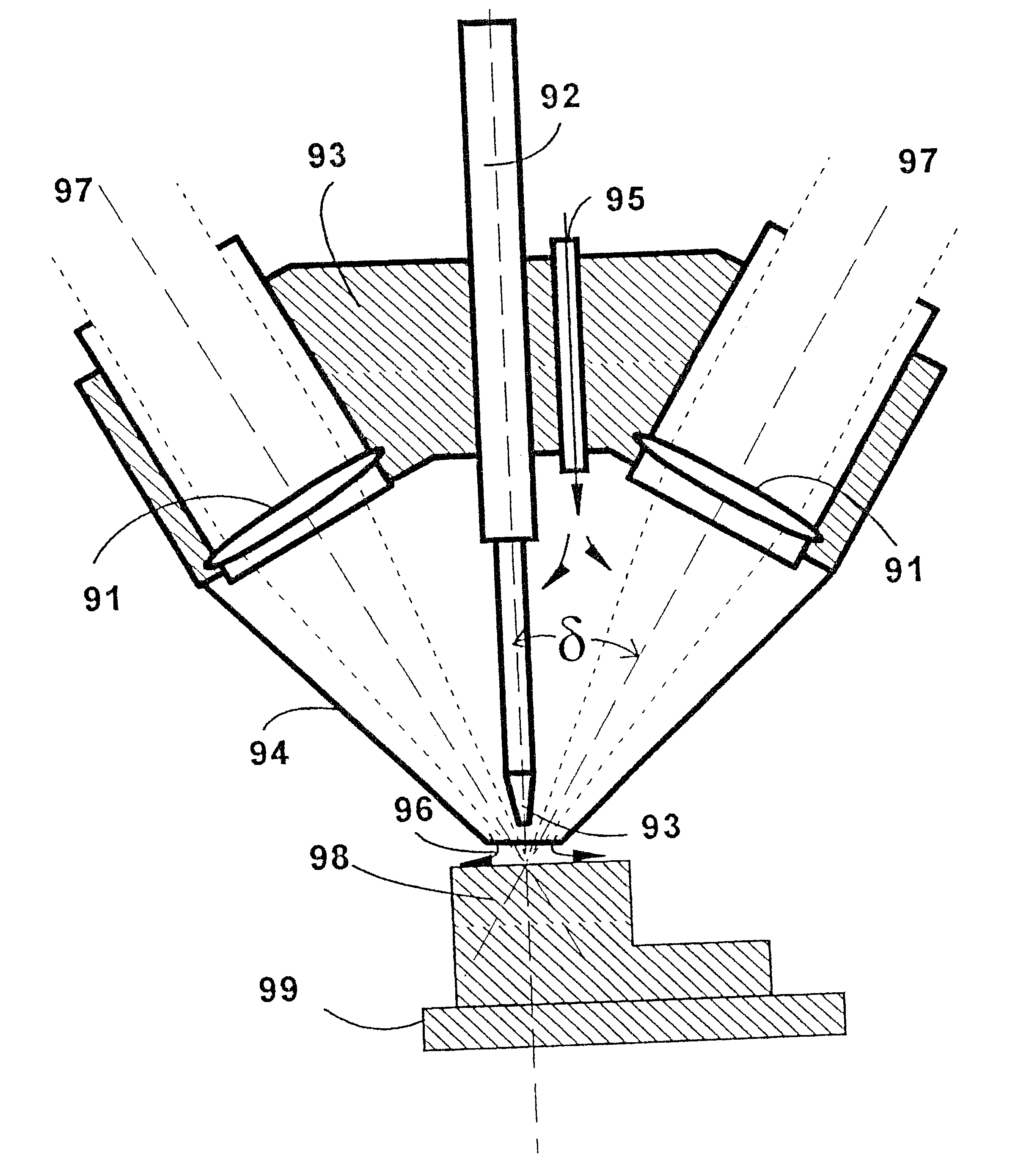 Laser consolidation methodology and apparatus for manufacturing precise structures