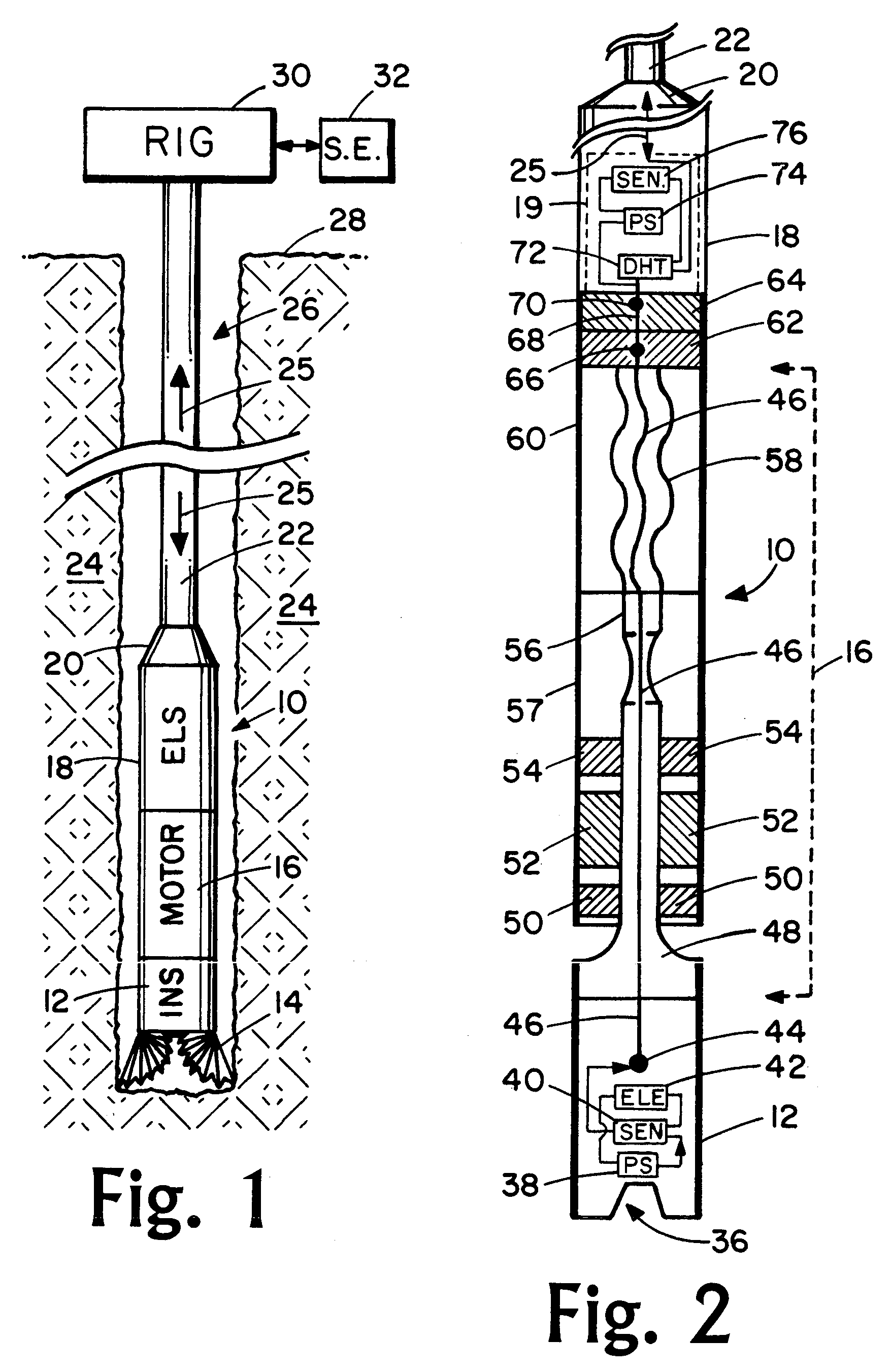 Method and apparatus for transmitting sensor response data and power through a mud motor