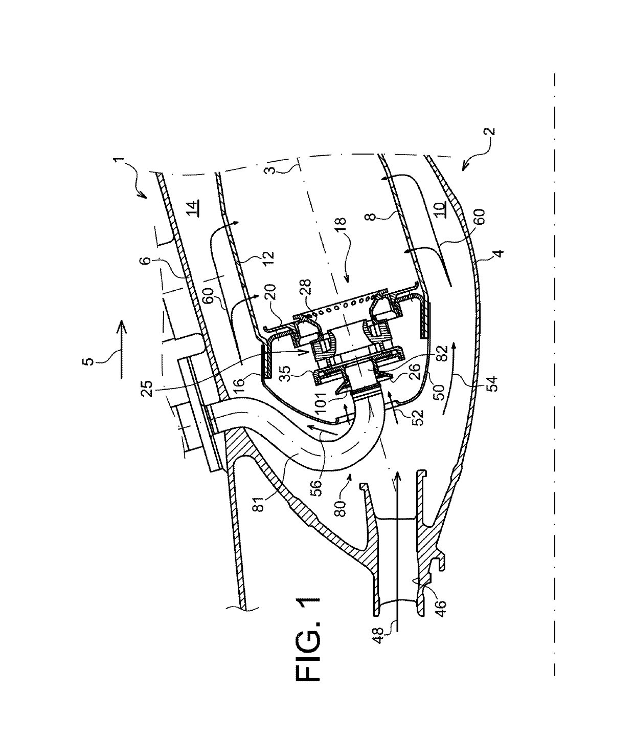 Sealing device between an injection system and a fuel injection nozzle of an aircraft turbine engine