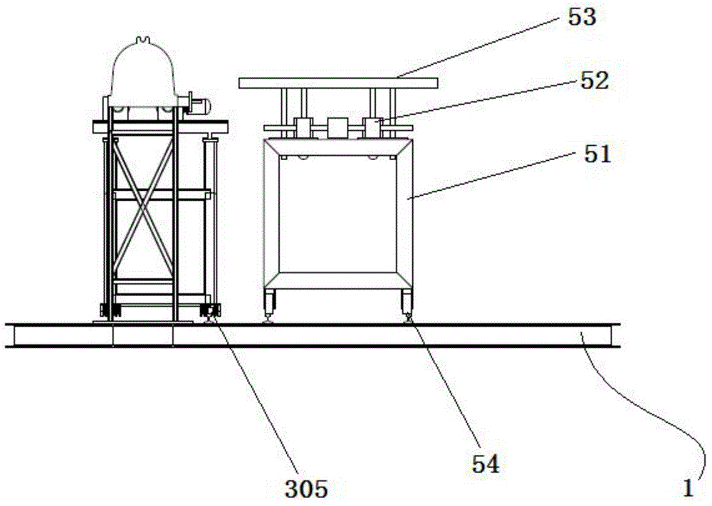 Steel-structure welding working platform