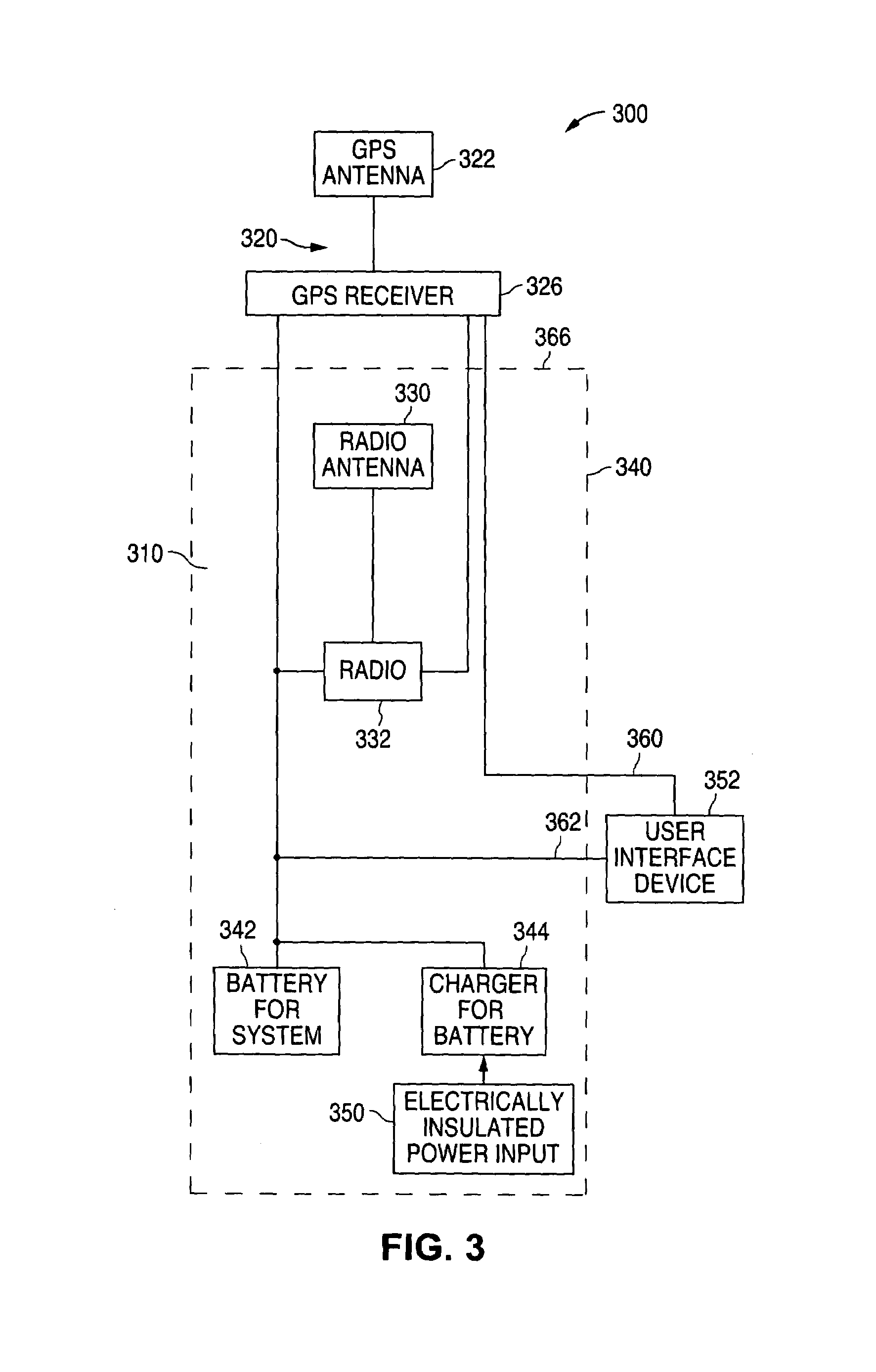 Location identifying apparatus and method of identifying the location of a user