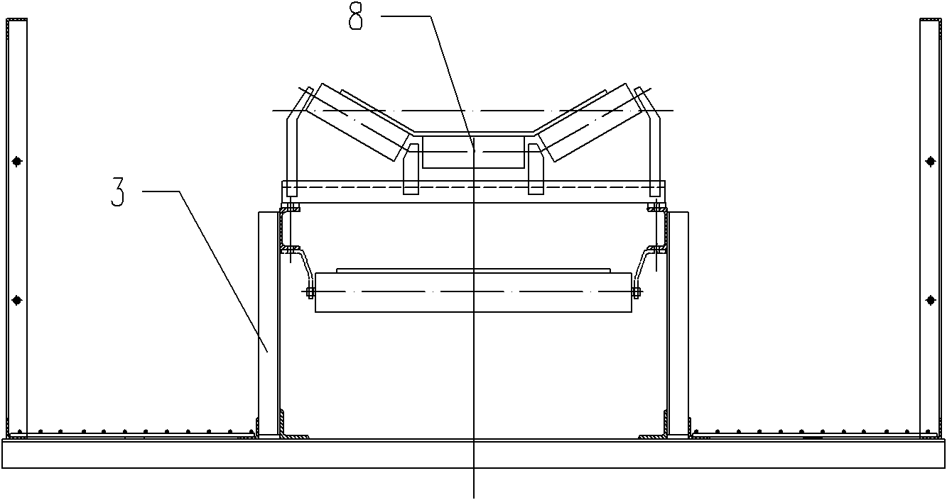 Device for composting concrete aggregate with large particle diameter