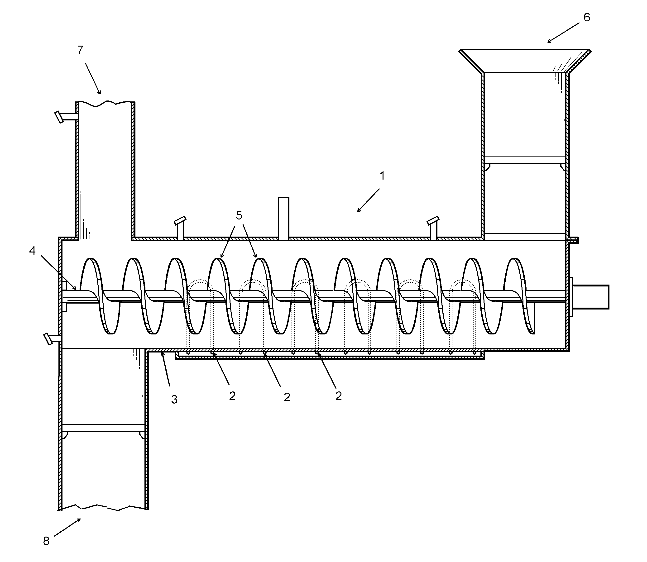 Induction heated gasifier