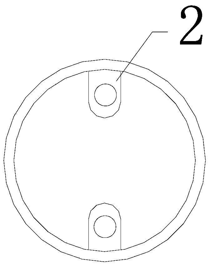 Drilling tool for detecting temperature in drill hole in real time