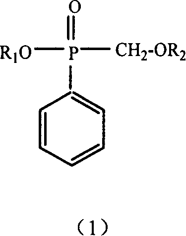 Method for the production of hydroxymethyl alkyl phosphinic acids and its ester thereof