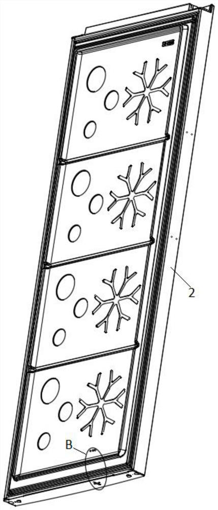 Refrigerator with air pressure adjusting structure