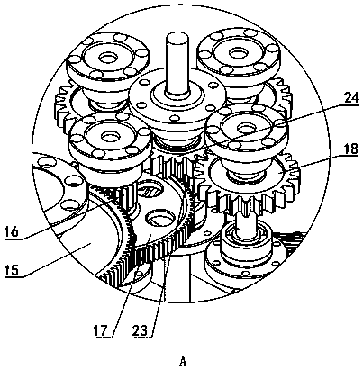 Glass plate processing device