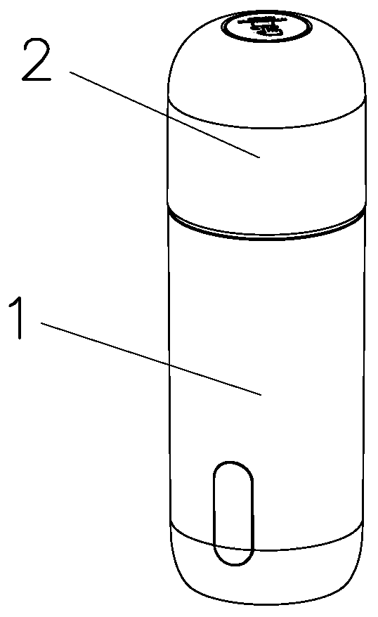 Safe heating vacuum cup