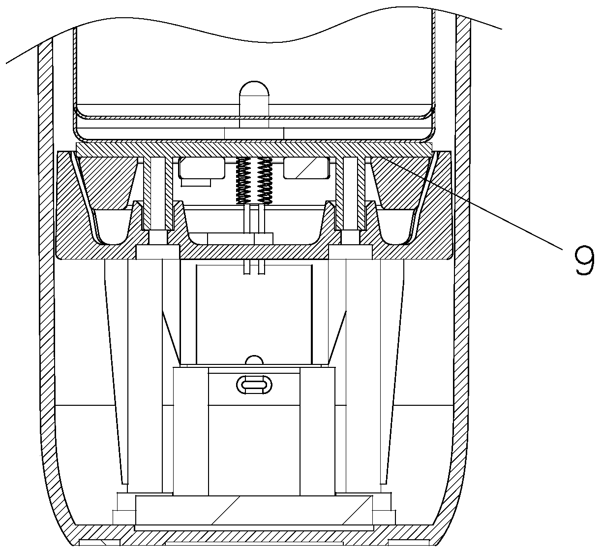 Safe heating vacuum cup