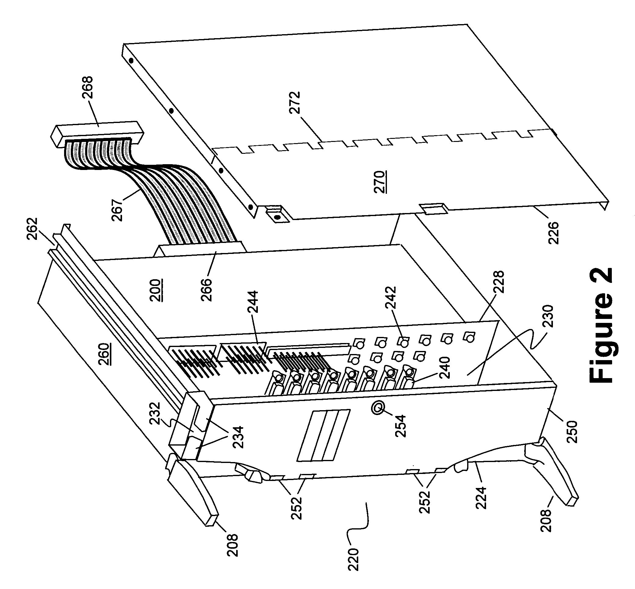 Front access lan and timing (SATT)