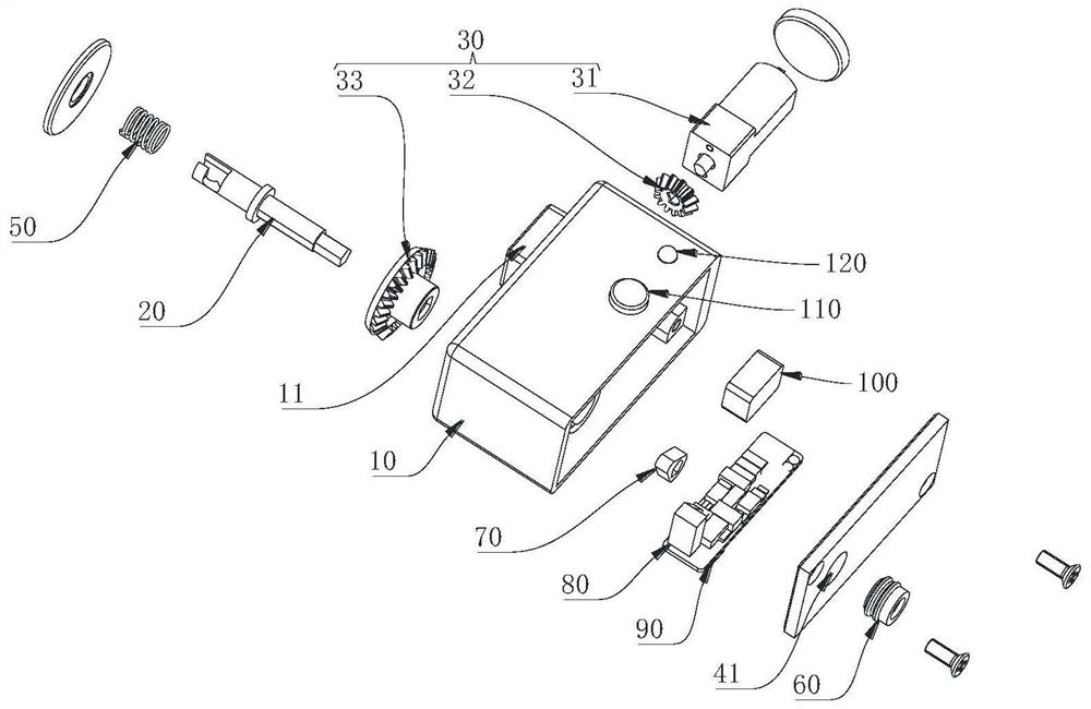 Lock locking device and use method