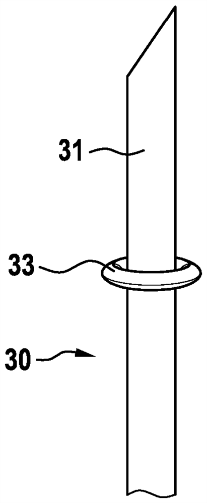 System and method for introducing sample material