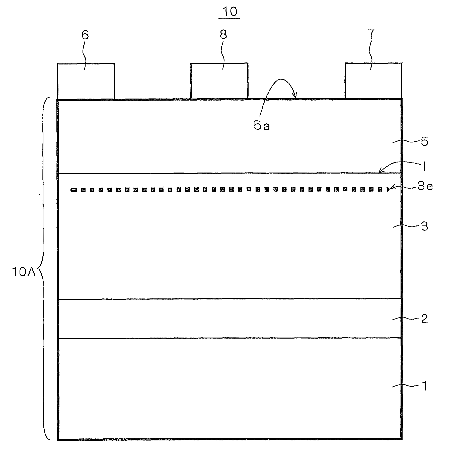 Epitaxial substrate for semiconductor device, semiconductor device, and method of manufacturing epitaxial substrate for semiconductor device