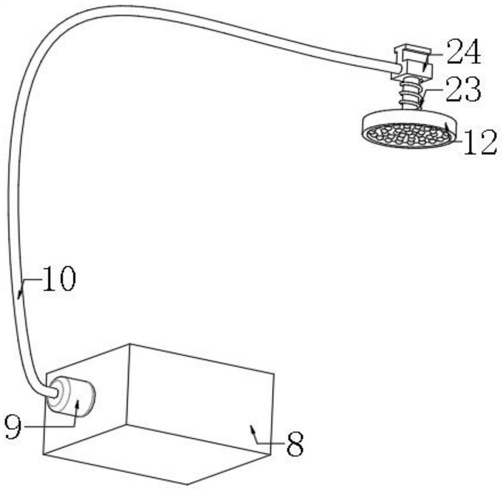 Automatic disinfection equipment for clinical general anesthesia