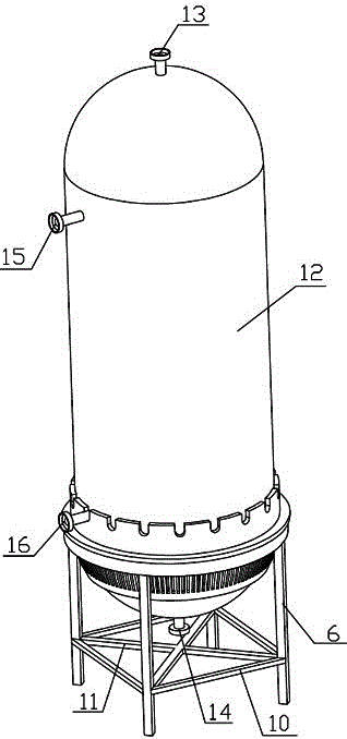 Flue gas purification device