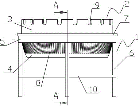 Flue gas purification device