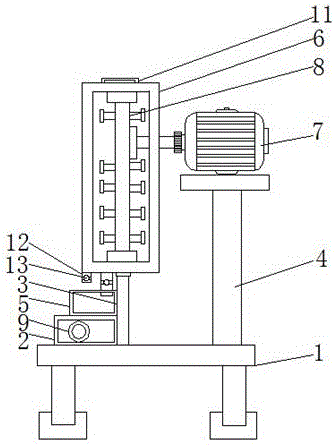 Cleanable medical equipment liquid stirring device